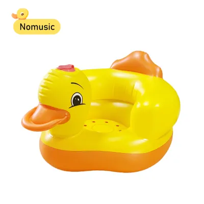 LAKOE Sofa Kursi Makan Bayi Belajar Duduk Balon Baby Chair Musik Kursi Duduk Bebek Sofa Bayi