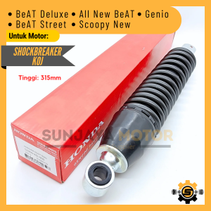 Shockbreaker Kualitas Original Honda K0J Shock Breaker Beat Deluxe Genio Scoopy LED All New Beat Sok Belakang Breker Shok Beker Sokbreker Ori AHM