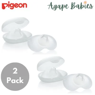 [2-Pack] Pigeon Natural Feel Nipple Shield (16-20 mm) - Size 3 (L)