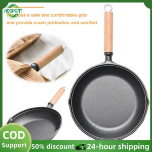 【HOSPORT】Cast Iron Skillet Pre-Seasoned Frying Pan with Handle Chefs Pan for Indoor & Outdoor Usefor Cooking Baking Frying【1-3 days delivery】