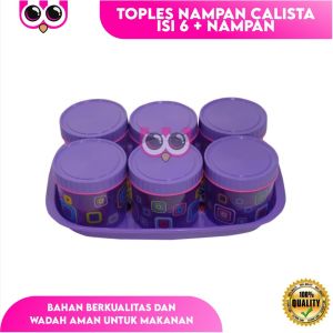 TONAM / TOPLES NAMPAN CALISTA ISI 6 + NAMPAN (SET 7)