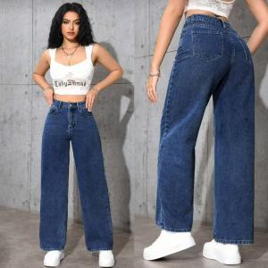 Baggy Pants Flare High Waist Fashionable Jeans