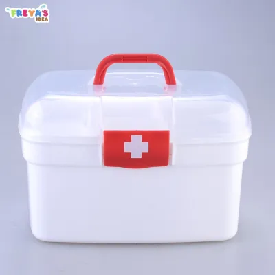 FR-C832 Kotak P3K First Aid Kotak Penyimpanan Obat Medicine Box Organizer / Kotak Obat Tool Box