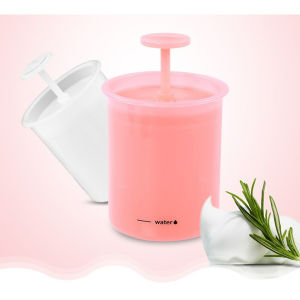 1X Dụng cụ làm sạch khuôn mặt thời trang Sữa rửa mặt Máy tạo bọt cốc gia đình