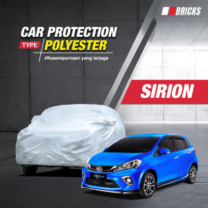 Polyester Cover Sirion Penutup Mobil Awet dan Tahan Panas -BRICKS