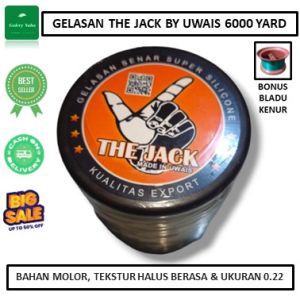 Gelasan Tournament The Jack 6000 Yard By Uwais Kites Bonus Bladu Kenur & Pelindung Jari