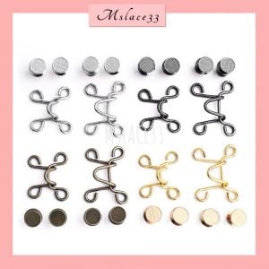 Adjustable Waist Buckle Jeans Metal Buttons for Clothes Removable Pants Pin Perfect Fit In Detachable