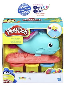 Play-Doh Wavy the Whale with 3 Play-Doh Clay Can Compound~ORIGINAL ~