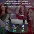KAIY 9/15 Lens Led Sound Activated Disco Lights Strobe Lights Laser Light Gobo Remote Control DMX 512 Party Club KTV Stage Evevt. 