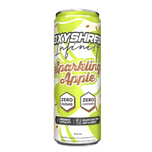 EHPlabs OxyShred Caffeine-Free Sugar-Free Infinity Energy Drink (Assorted) - 12 Pack RTD