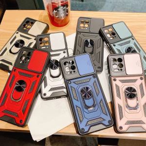 OPPO REALME 5/5I REALME C12/C15 REALME C21/C21y PROTECTION CAMERA WINDOW STORM FINGER Ring+Magnet HOLDER SHOCKPROOF CASE