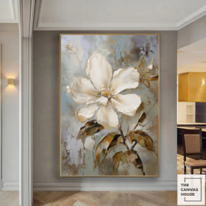 Tranh in Canvas Hoa 3D Hiện Đại Cho Phòng Khách Phòng Ngủ Homestay Khách Sạn Quán Cafe -The Canvas House