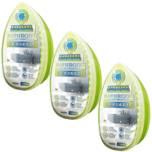 Bathroom One Brush Powerful Cleaning Brush Transparent Faucet Glass Shower Stain Removal Brush