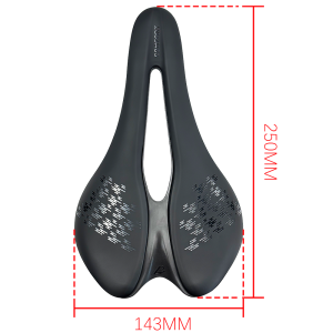 BALUGOE 3D printed saddle XC comfortable mountain bike bicycle seat saddle cushion road racing SGS
