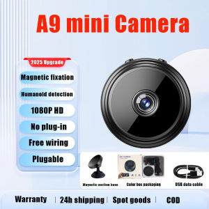 【COD】A9 HD 1080P cctv camera connect to cellphone with voice Mini Hidden Portable Camera CCTV Camera Connect To Cellphone cctv camera outdoor with night vision 360 spy camera hidden for cr cctv bulb cctv set package hidden camera mini spy