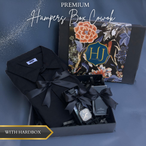 Hampers kado ulang tahun cowok premium kemeja dan jam tangan Exclusive gratis kartu ucapan