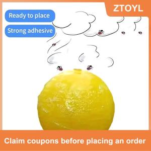 【ZTOYL】 Dính Bẫy Bay Côn Trùng Bẫy Bóng Hiệu Quả Fly Catcher Kẻ Giết Người Trái Cây Fly Kẻ Giết Người Cho Các Nhà Máy Bắt Trái Cây Côn Trùng