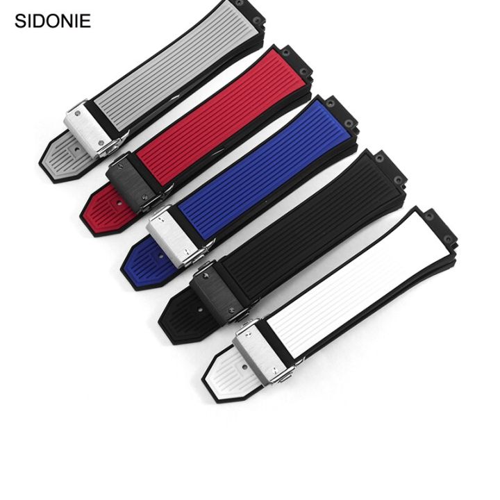 Watchband For HUBLOT BIG BANG Silicone 27Mm*17Mm Waterproof Men's