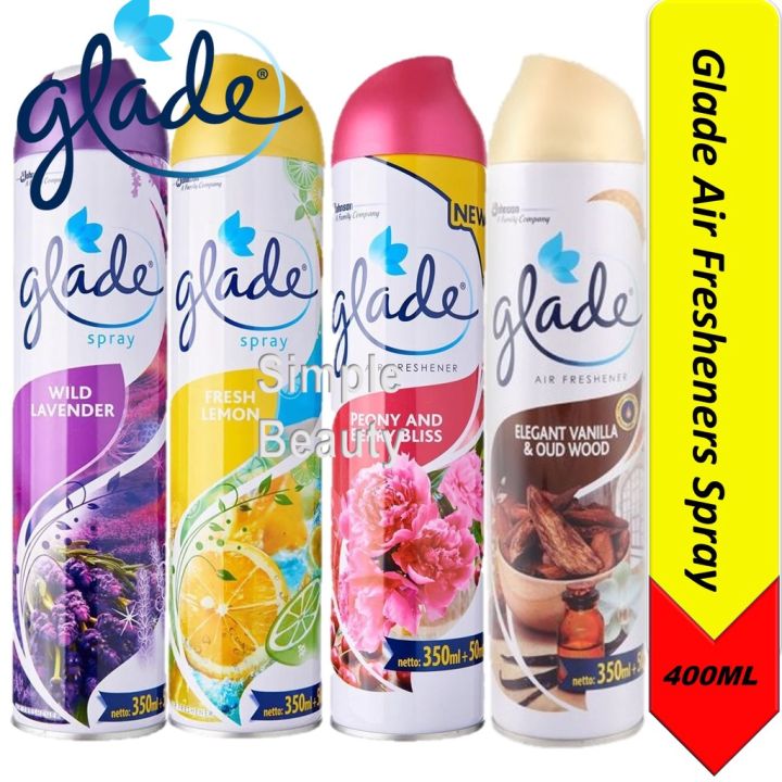 Glade Air Freshener Spray, 400ml Lazada Singapore