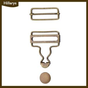 [Hillarys] สายรัดแบบหนีบผ้าดันกันรอยพร้อมกระดุมชุดกางเกงยีนส์สำหรับแจ็คเก็ตผ้ายีนส์อุปกรณ์เย็บผ้าแบบ DIY สำหรับบ้าน