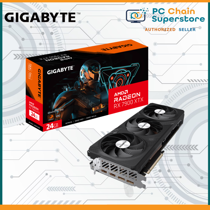 Gigabyte Radeon RX 7900 XTX Gaming OC 24GB GDDR6 Graphics Card (GV-R79XTXGAMING OC-24GD)