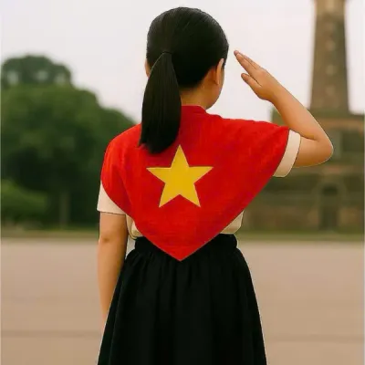 ĐÈN LỒNG GIẤY XẾP HÌNH CỜ ĐỎ SAO VÀNG VIỆT NAM / LỒNG ĐÈN TRANG TRÍ TRUNG THU LỄ HÔI SỰ KIỆN LỄ QUỐC KHÁNH 2/9 SẴN HCM