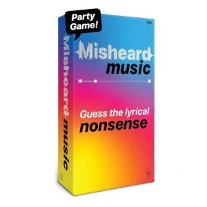 Misheard Music Cards Game with 350 Song Cards 150 Artist Cards Music Trivia Party Fun Entertainment Toy For Various Age
