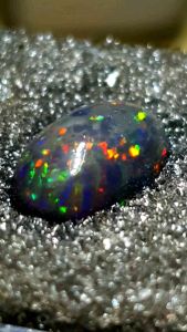 batu kalimaya black opal solid asli banten jarong antik