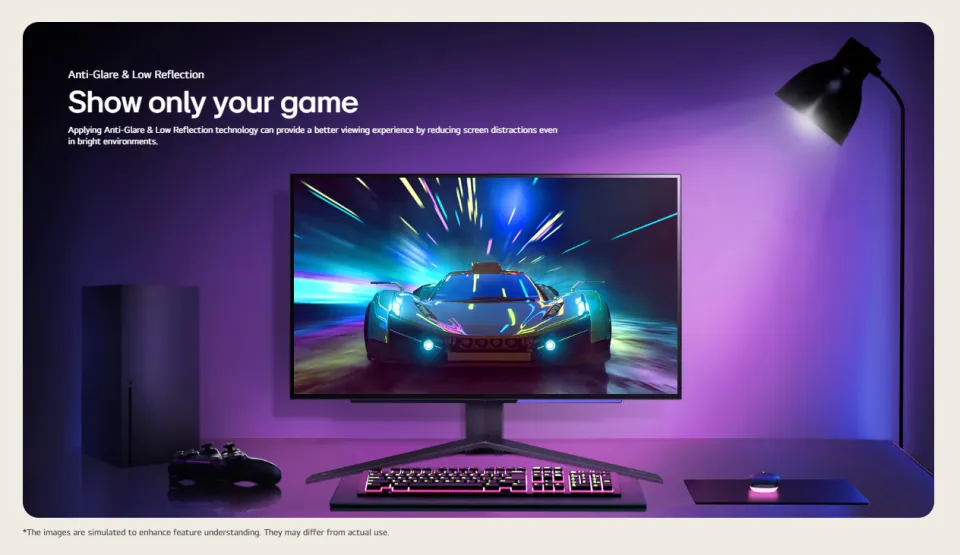 LG 27GS95QE-B 27'' UltraGear™ OLED Gaming Monitor, DisplayHDR True