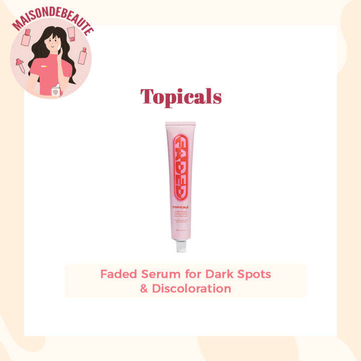 Topicals Faded Serum For Dark Spots & Discoloration | Lazada Singapore