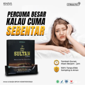 FREE BONUS SULTAN COFFEE 1 BOX ORIGINAL KHAIA