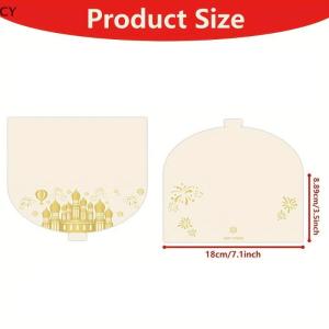 GY🌠🌠🌠 2 5Pcs Gold Foil Designed Red Envelope Bags Christmas Blessing Lucky Money Bags Christmas Party Supplies Happy New Year Gifts