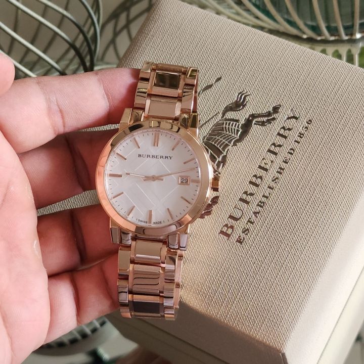 Burberry rose hot sale watch