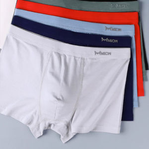 CMENIN  3Pcs Mới Cotton Quần Lót Nam Boxer Nam Hông Nâng Thân Quần Lót Nam Võ Sĩ Quần Short Quần Lót Hombre MW033