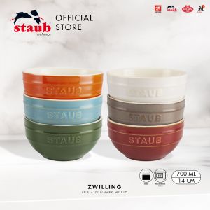 STAUB Ceramic Rainbow Colour Bowl 14cm/700ml