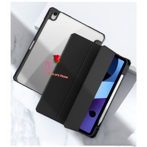 Mutural Case For ipad ปี 2025 Gen11 A16/ Air 11/Air 13/pro11 m5 m4/pro13 m5 m4/mini7 A17pro/mini 6/10.2/10.9/pro11/12.9เคสฝาพับชาร์จปากกาได้ ด้านหลังใสขอบกันกระแทก