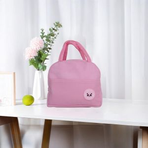 MD-T56 Lunch Bag Cooler Tempat Bekal Bahan 2 Lapis / Tas Bekal Travel Bag Tempat Penyimpanan Bekal