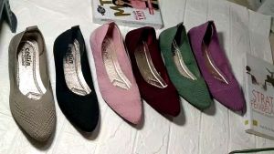 Sepatu Flat Rajut Collin Import: Pilihan Nyaman Untuk Musim Dingin