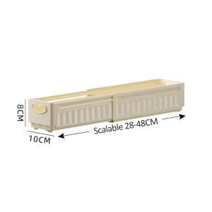 Retractable Drawer Organizer Stackable Wardrobe Organizers Adjustable Household Kitchen Layered Sorting Storage Box