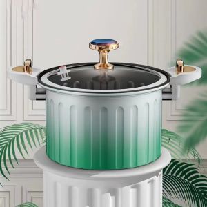 Nồi Áp Suất Đa Năng Tiện Lợi 10L Dùng Được Cho Bếp Từ Size 28cm Hầm Thịt Nấu Ăn Siêu Ngon