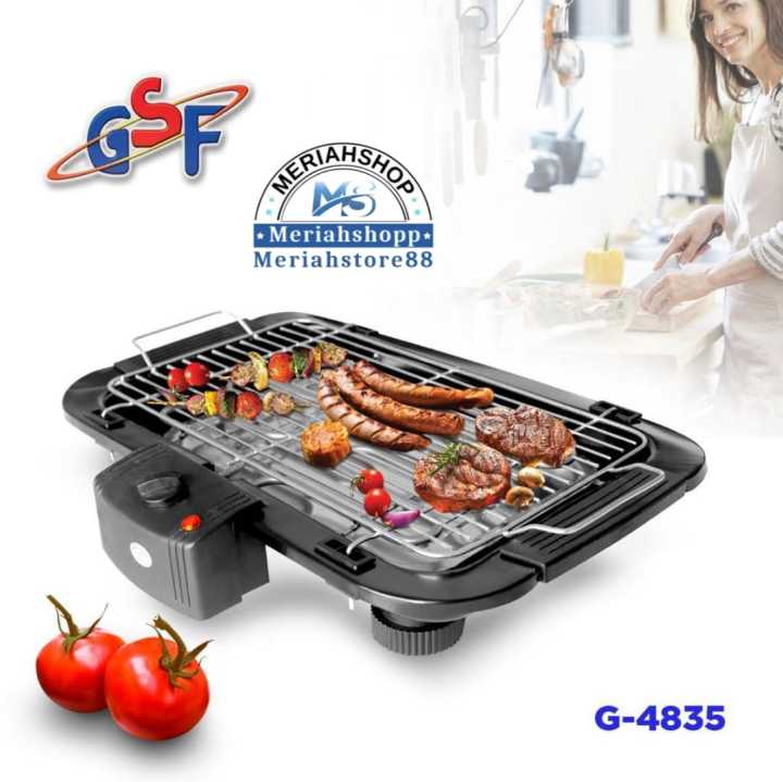 Alat Panggang Pemanggang Elektrik Listrik BBQ Grill GSF GMB