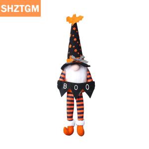 [COD] SHZTGM ตุ๊กตาโนมส์ตกแต่งวันฮาโลวีนตุ๊กตาโนมส์เอลฟ์แคระยัดไส้สำหรับตกแต่งบ้านฮาโลวีน
