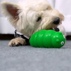 CUTE ELVES Wear-resistant Dog Chew Toy Bite-resistant Interactive Pet Sound Making Toy Funny TPR Pet Training Toy Grinding Teeth