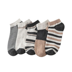 Tất Nam Cổ Ngắn Cotton Co Giãn 4 Chiều Khử Mùi Thấm Hút Mồ Hôi