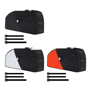 Dung tích lớn xe đạp Túi đựng treo khung regulable Sườn Trước Xe Đạp tổ chức cho đi lại phụ kiện