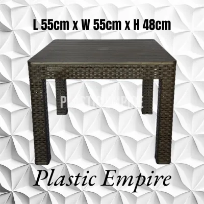Jolly Plastic Short Side Anti Slip Space Saver Coffee Dining Table