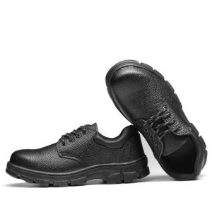 Mens safety shoes รองเท้านิรภัย รองเท้าทำงานรองเท้าผู้ชายหัวเหล็กรองเท้าผู้ชายคุณภาพสูงรองเท้าหนังผู้ชาย