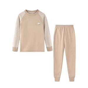 Boys Girls Pajamas New Autumn Long Sleeved Childrens Clothing Sleepwear Fleece Pyjamas Sets For Kids 2 4 5 6 8 10 12 14 Years2026