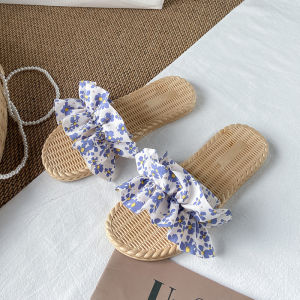 Free Shipping WomenS Summer Sandals New Style Fashionable And Versatile With An-Inspired Floral Design Perfect For Vacations And The Beach