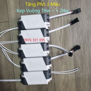 [ 5 ] Tăng Phô Đèn Led 3 Màu 18w đến 24w